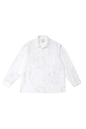 OPEN COLLAR SHIRTS (Saul Steinberg) - 251OJ-SH01