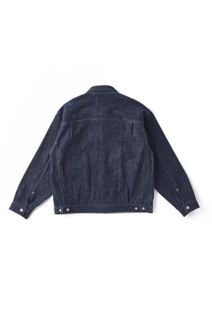 LOWER FLAP POCKET JEAN JACKET - 241OJ-JK13