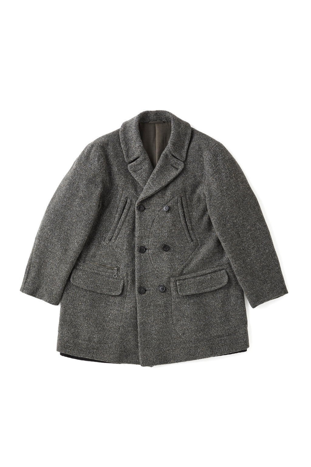 DOUBLE-BREASTED WARD COAT - 252OJ-JK08