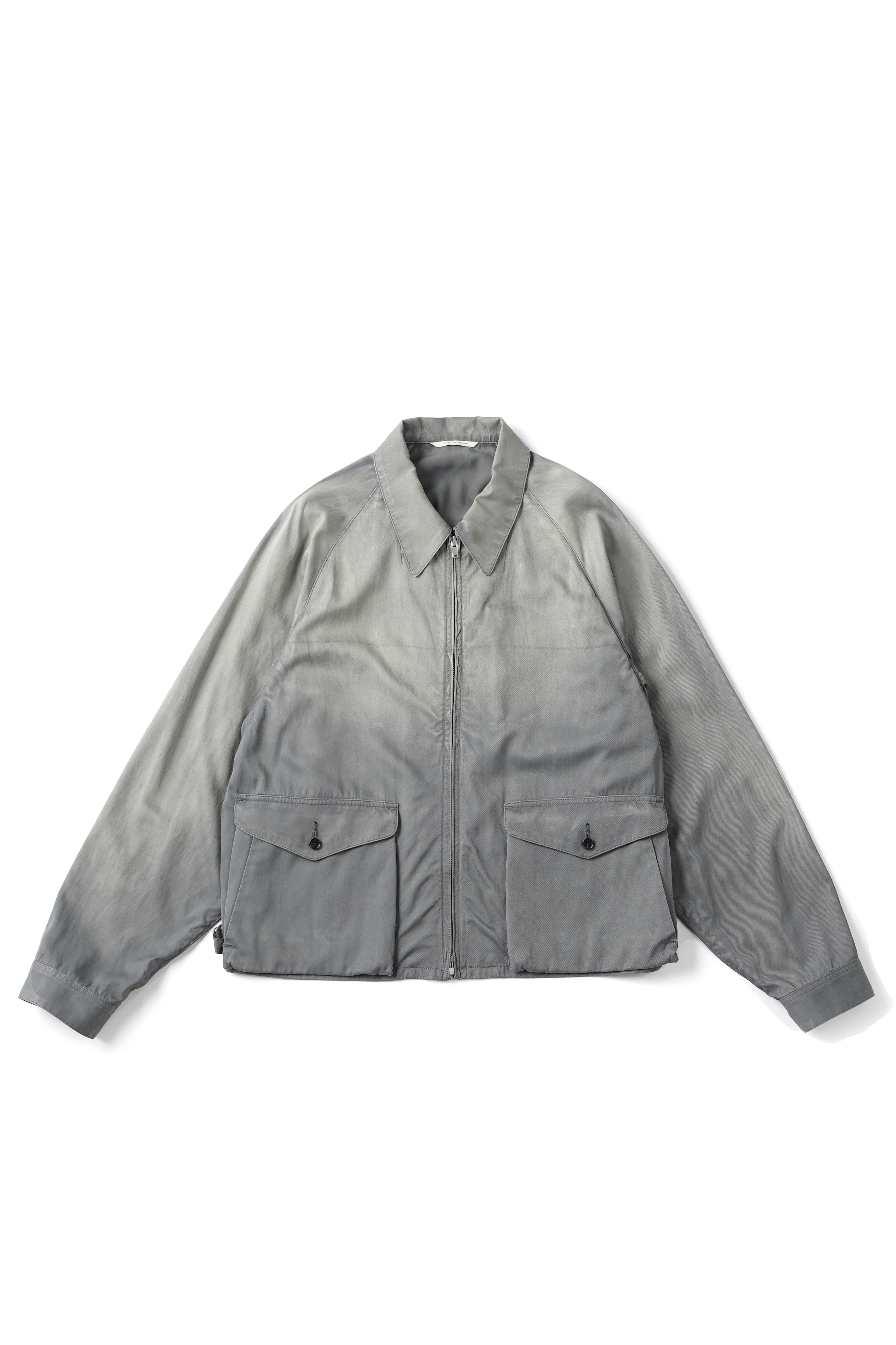 OLD JOE BRAND ノーカラージャケット グレー　38 JACKETS, COAT – OLD JOE BRAND