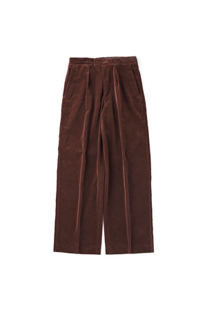 FADED VELVET SPORTING TROUSER - 242OJ-PT11