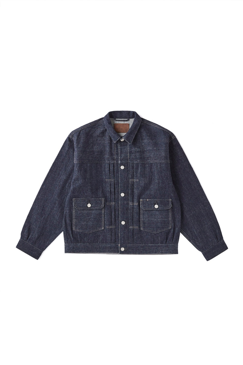 LOWER POCKET JEAN JACKET - 251OJ-JK19 – OLD JOE BRAND
