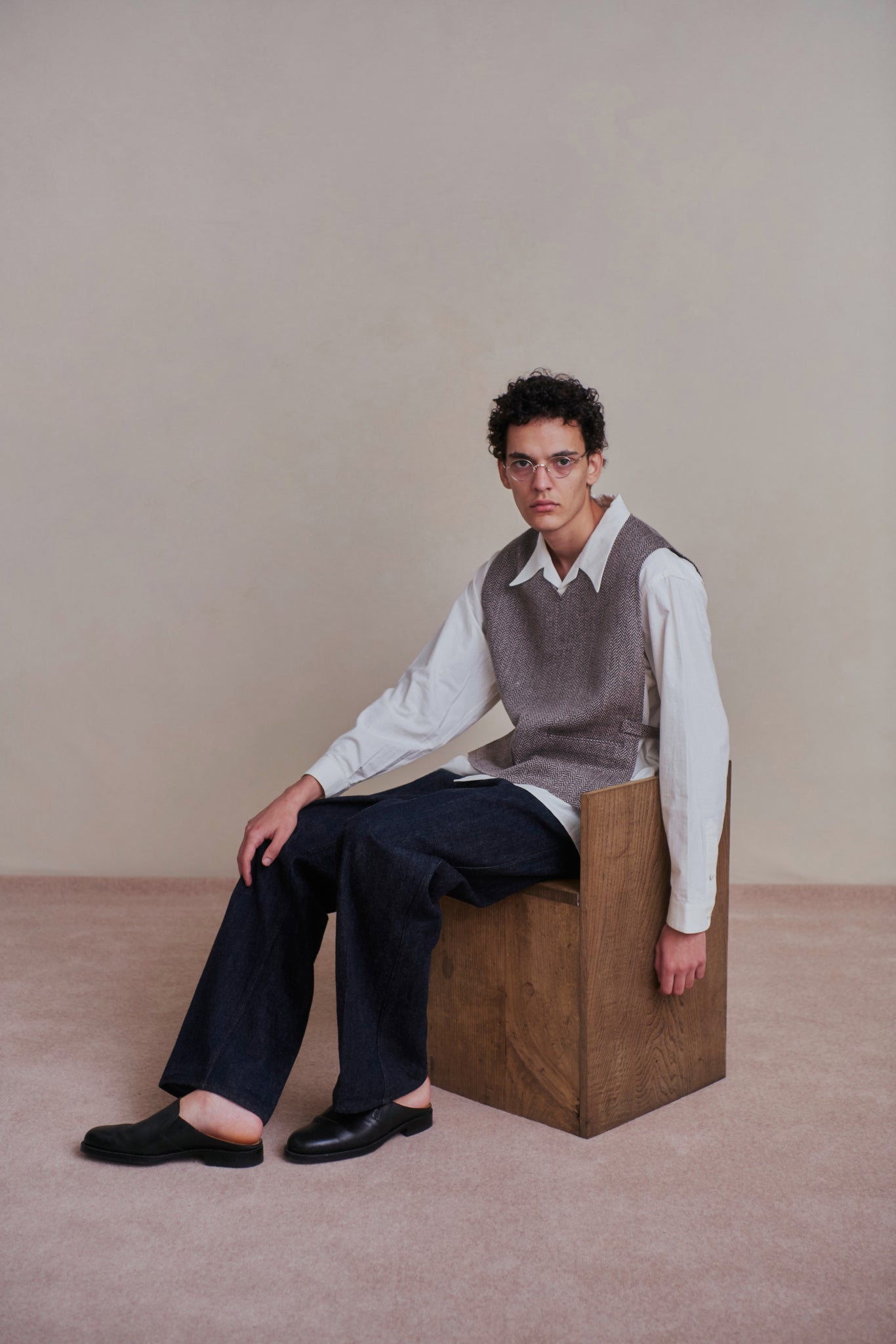 SLIT-SIDE GENTS VEST - 261OJ-VT01 – OLD JOE BRAND