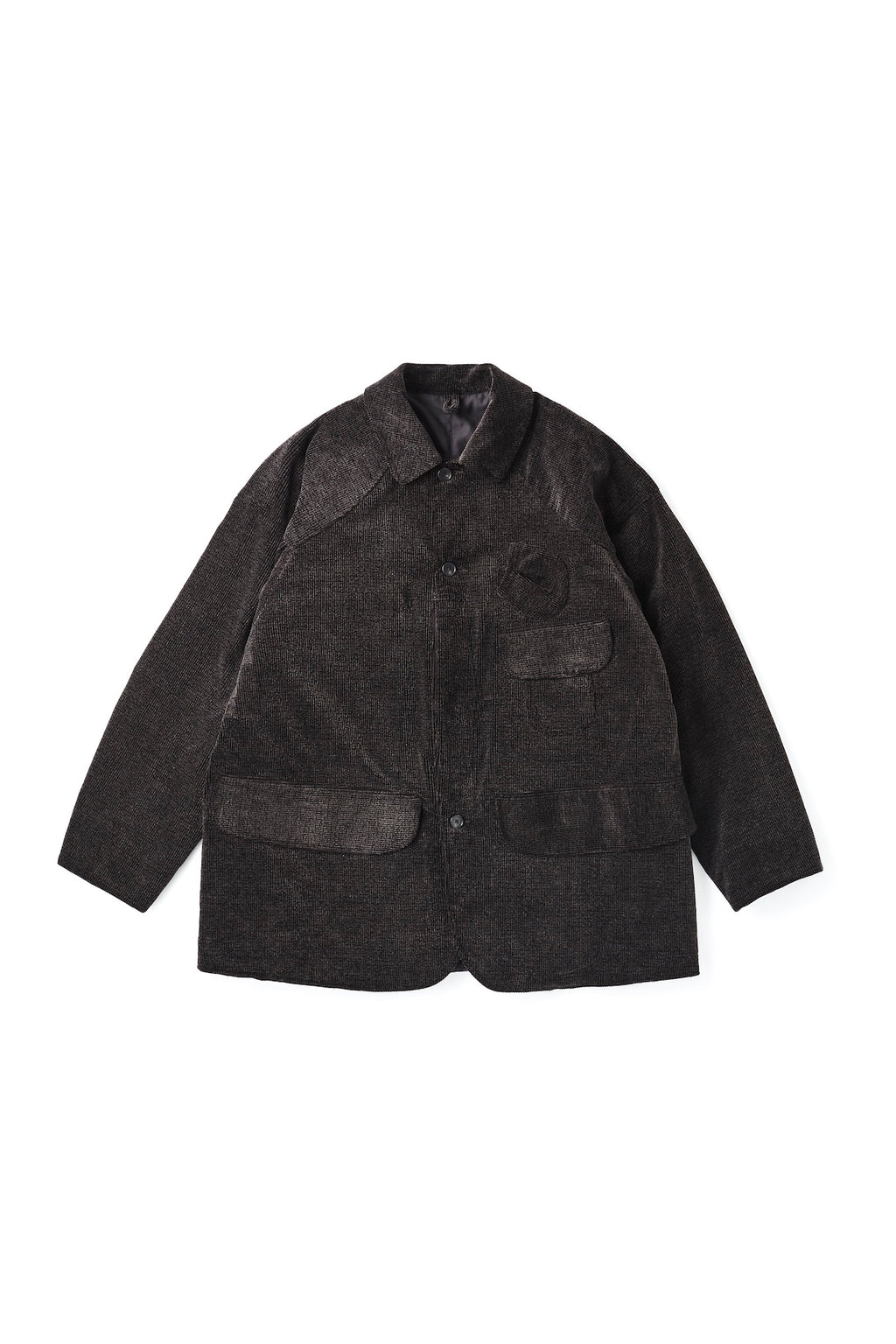 PRINTED CORDS GAME-KEEPER JACKET - 242OJ-JK07