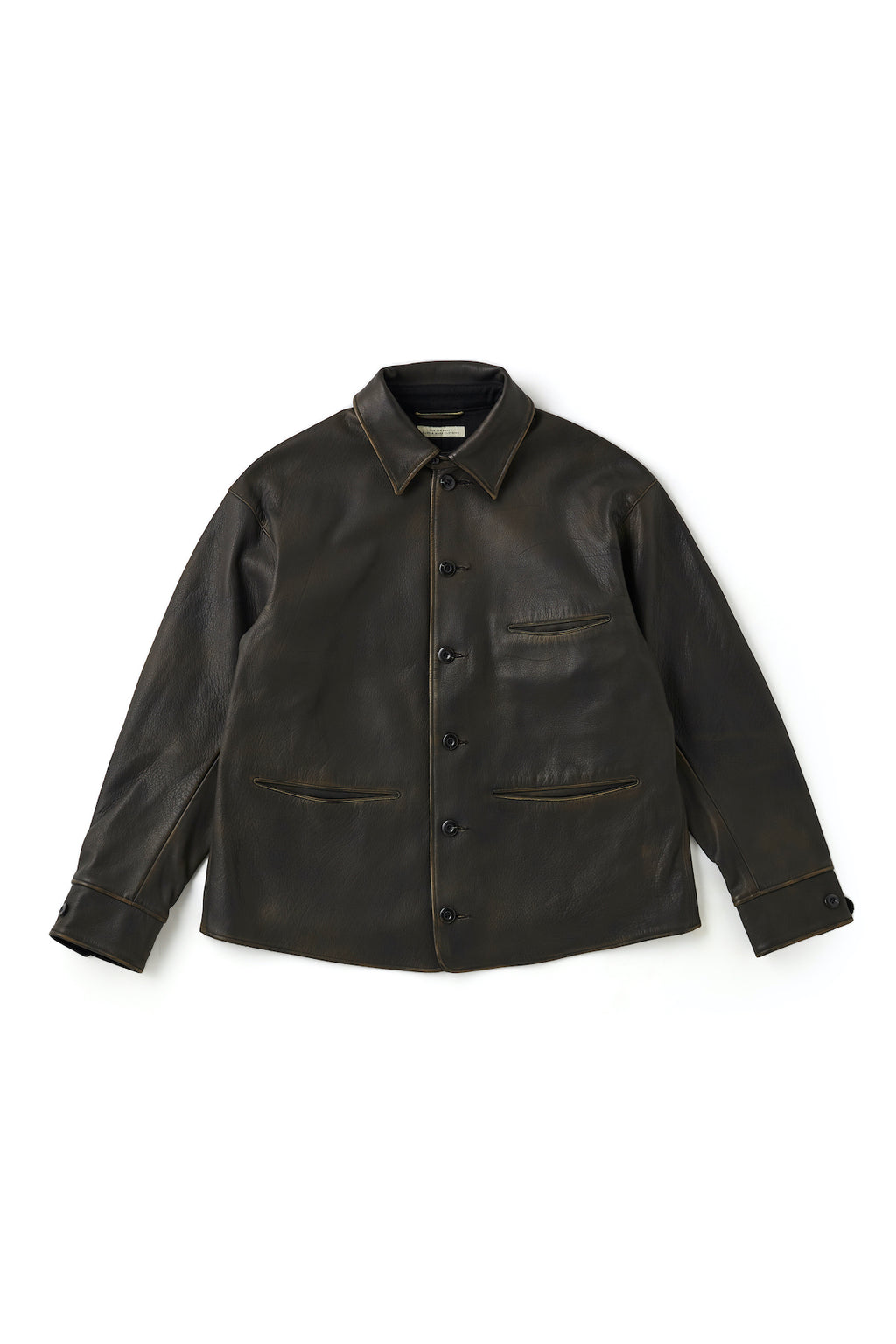 PATINA DEERSKIN AUTOMOBILE COAT - 241OJ-JK09