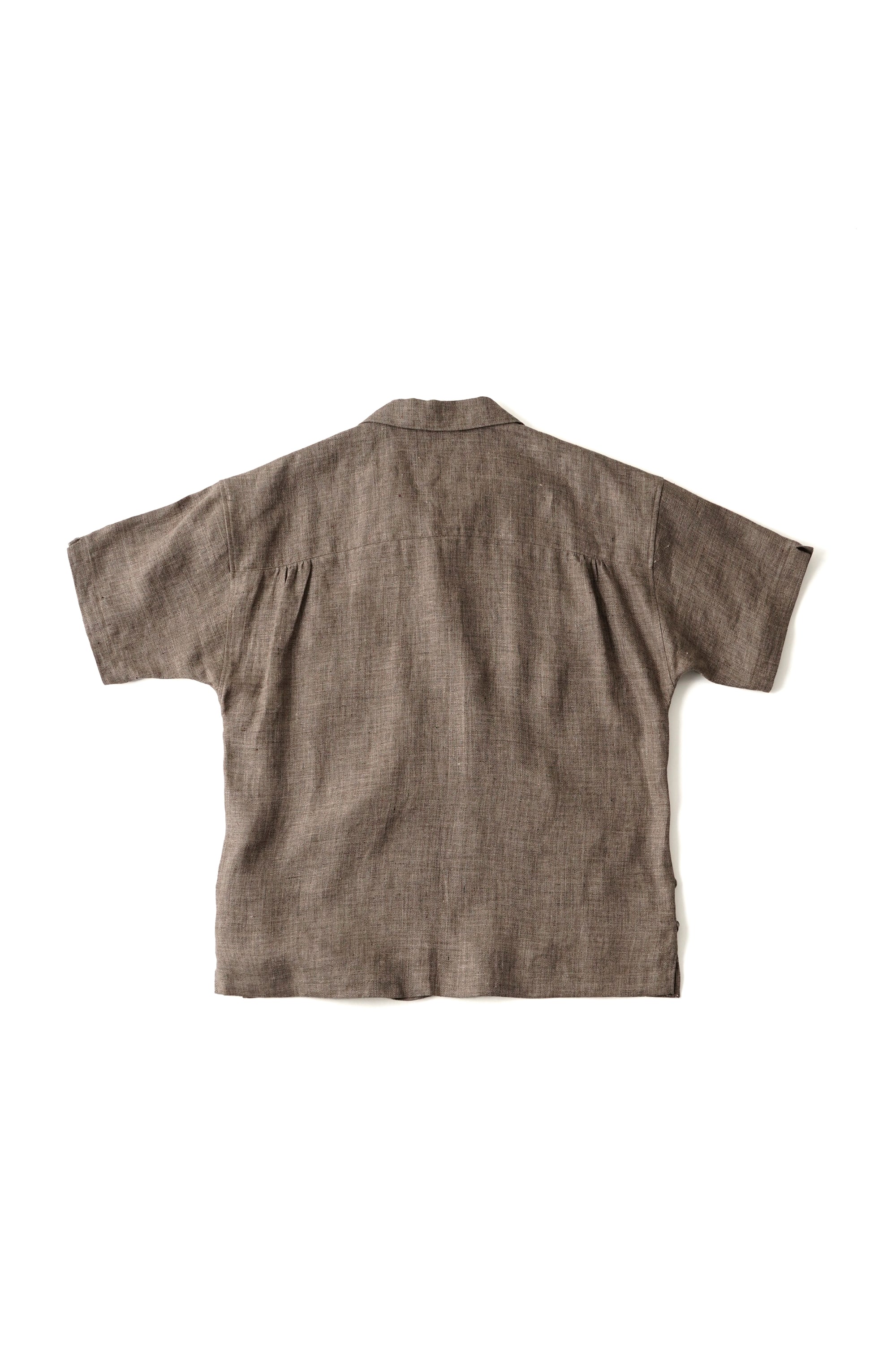 ASYMMETRY FRONT TUNIC SHIRTS (Short-Sleeve) - 261OJ-SH12 – OLD JOE