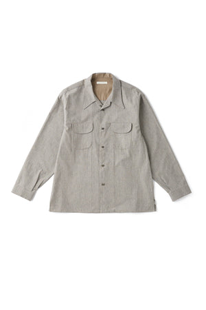 SWALLOW COLLAR NASSOU SHIRTS Long-sleeve - 241OJ-SH14