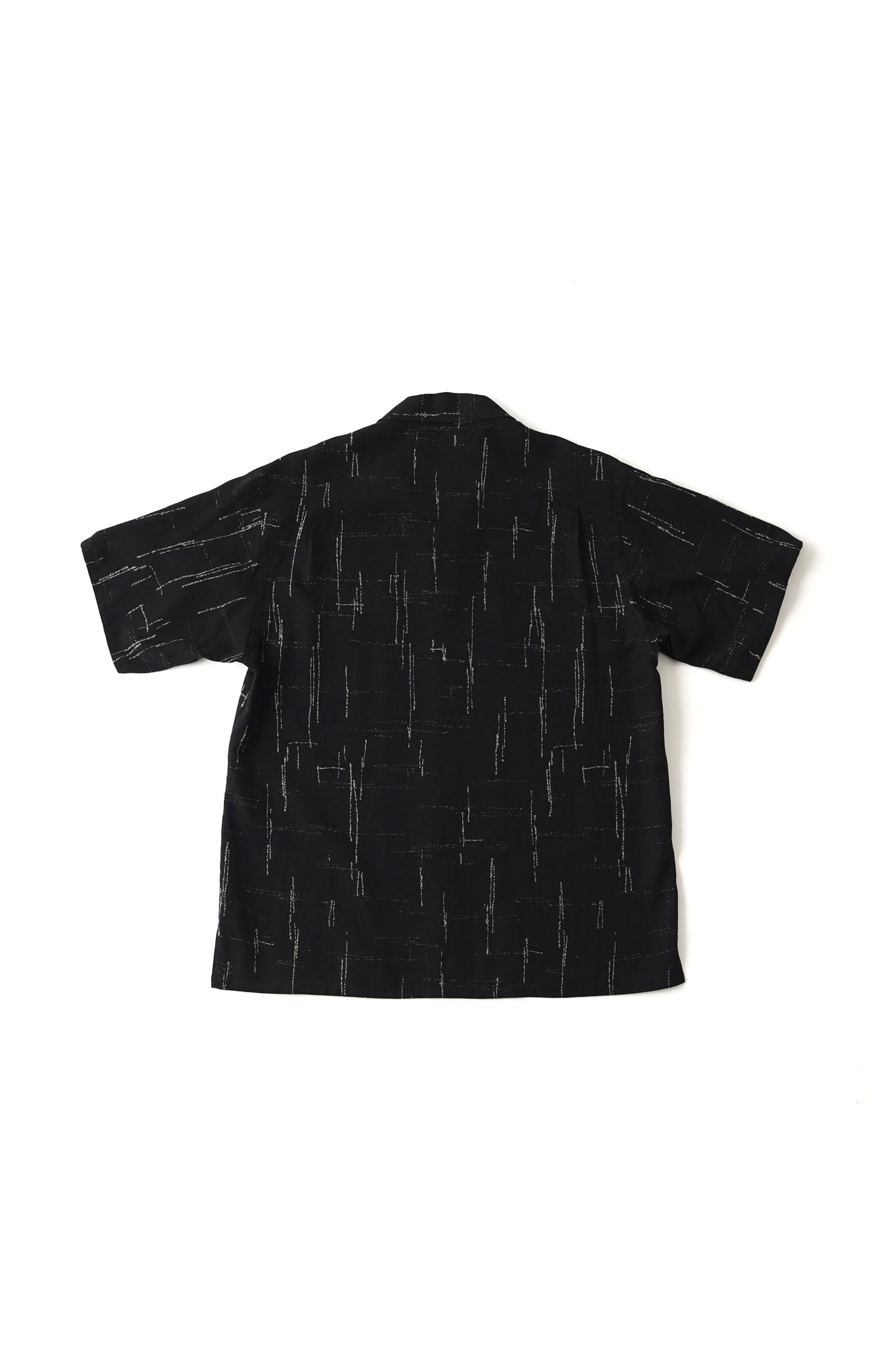 ORIGINAL PRINTED OPEN COLLAR SHIRTS (KASURI) Short-sleeve - 261OJ