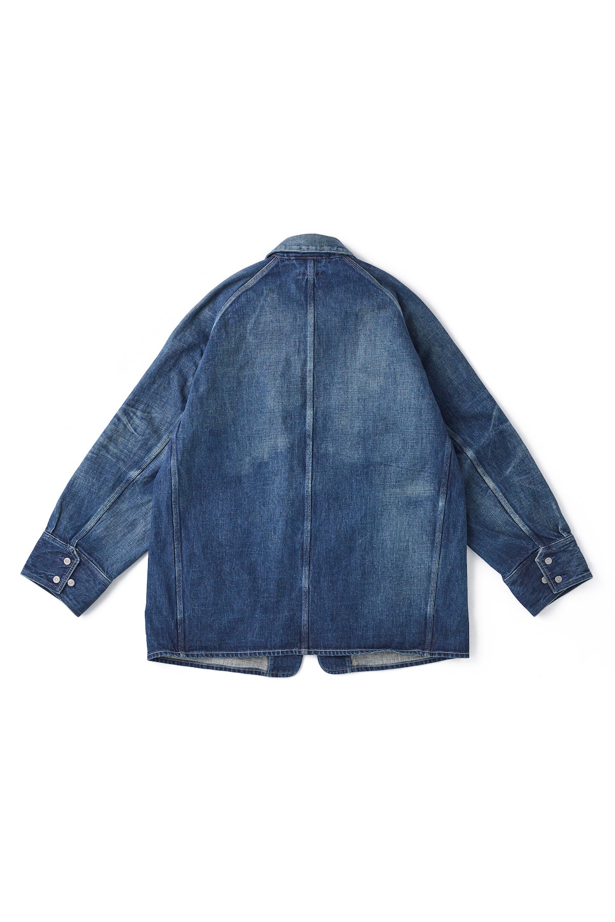 HAMPTON CHORE JACKET (FADE INDIGO) - 241OJ-JK17 – OLD JOE BRAND