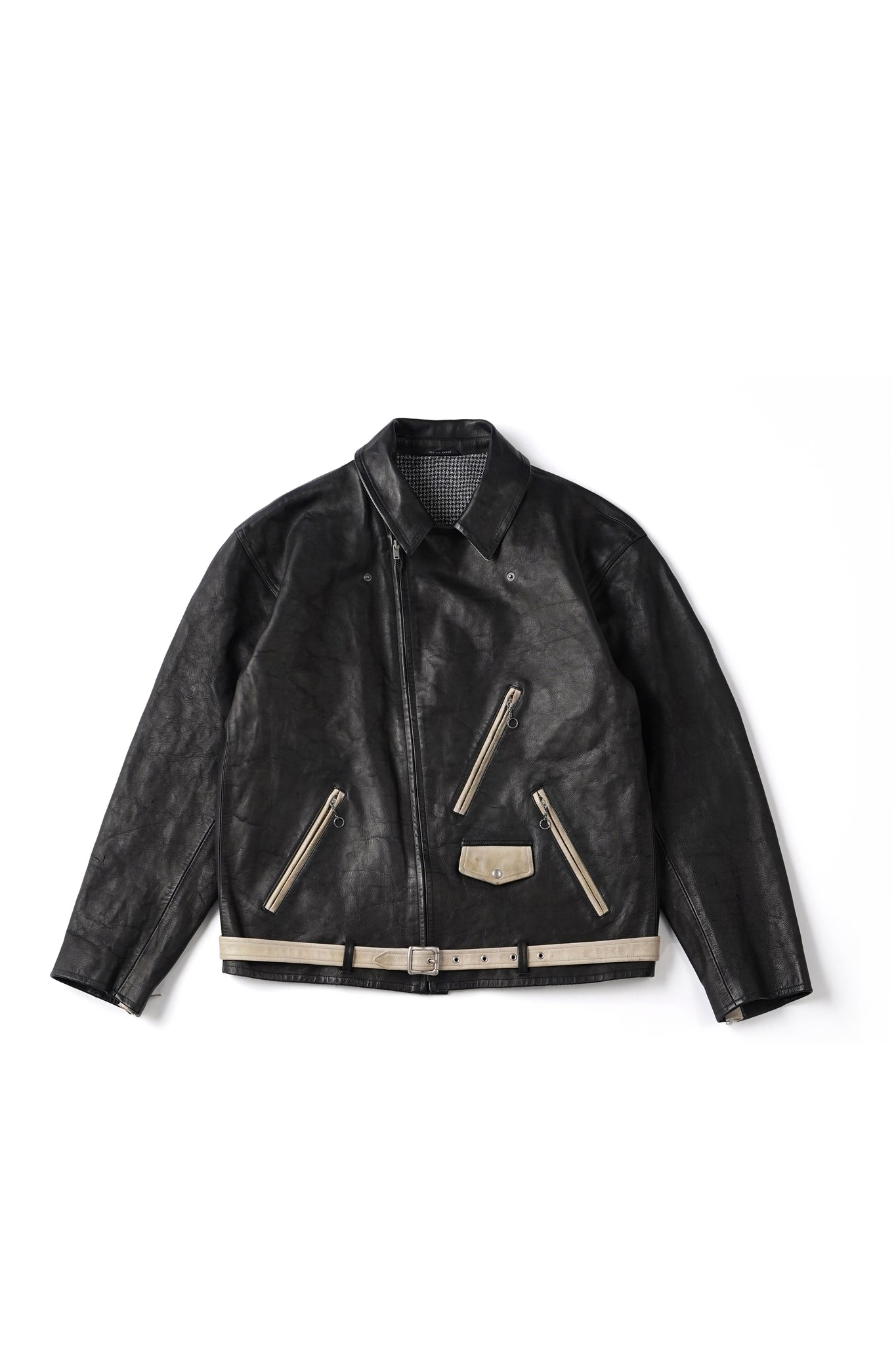 PATINA HORSE-HIDE PERFECTO JACKET (Two-Tone) - 261OJ-JK24 – OLD