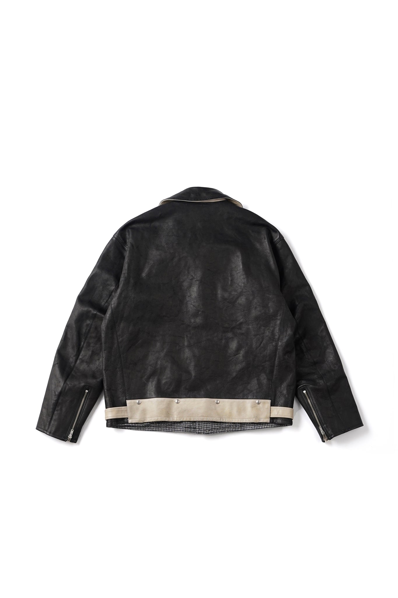 PATINA HORSE-HIDE PERFECTO JACKET (Two-Tone) - 261OJ-JK24 – OLD