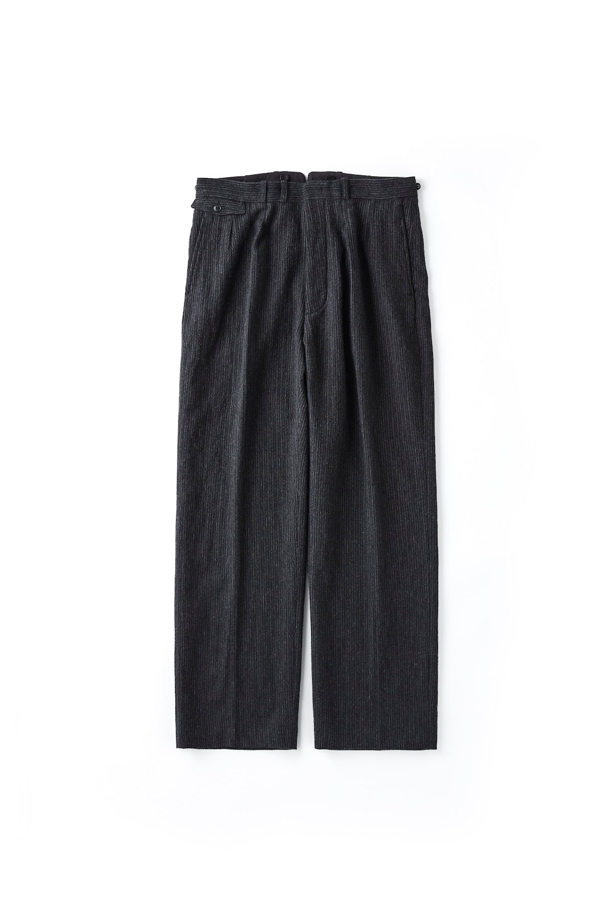 DOUBLE-PLEATED DRAPE TROUSER - 242OJ-PT01