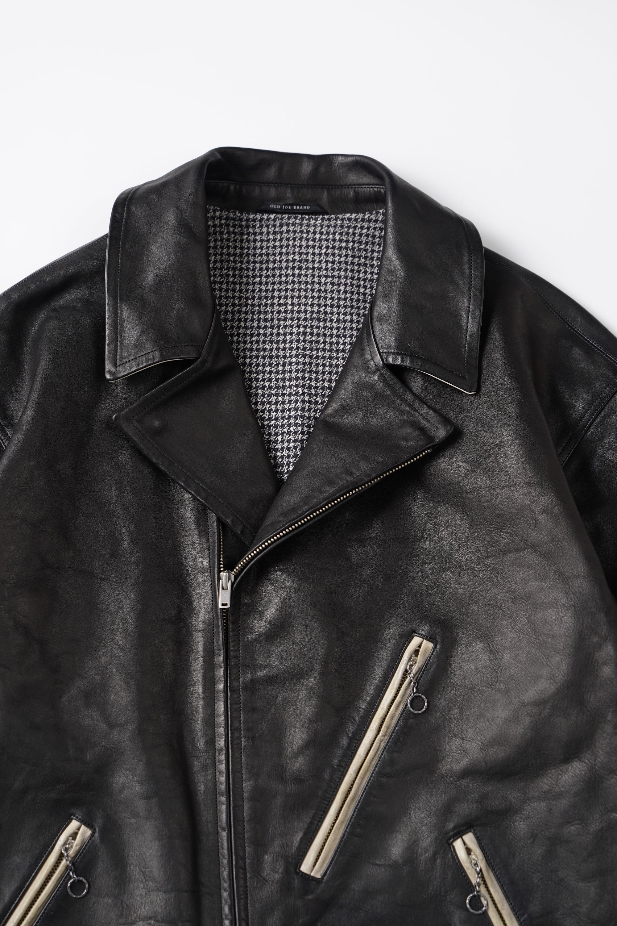 PATINA HORSE-HIDE PERFECTO JACKET (Two-Tone) - 261OJ-JK24 – OLD