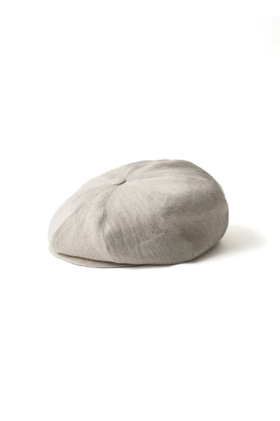LINEN HERRINGBONE PEAKED CAP - 261OJ-HT02 – OLD JOE BRAND