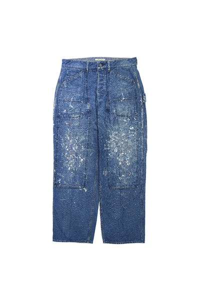 DOUBLE CLOTH SNUGGER TROUSER (PATINA & PAINT) - 242OJ-PT12