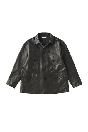 STUNNING CALF AUTOMOBILE COAT - 251OJ-JK15