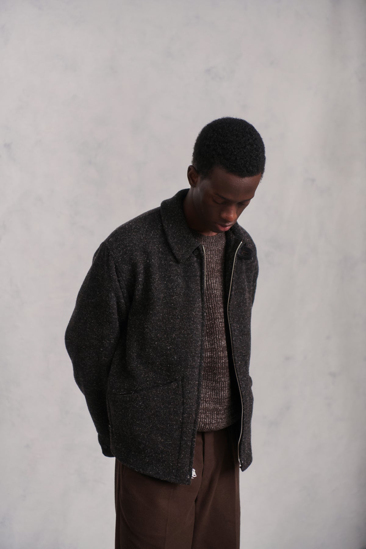 ZIP-FRONT MONARCH JACKET - 252OJ-JK09