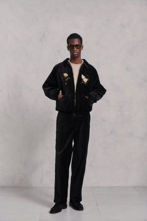 STUNNING VELVET LIBERTY TROUSER - 252OJ-PT03