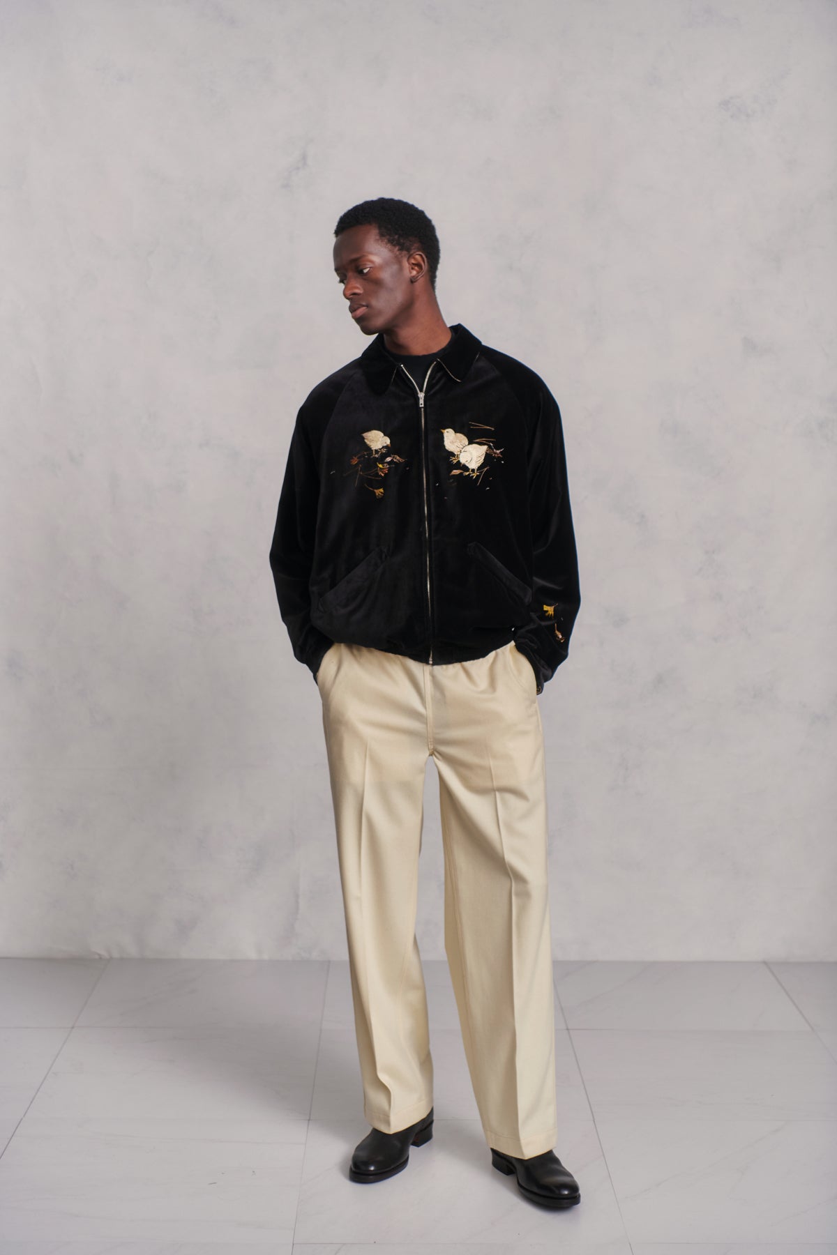 LACED BACK SAILOR TROUSER - 252OJ-PT10