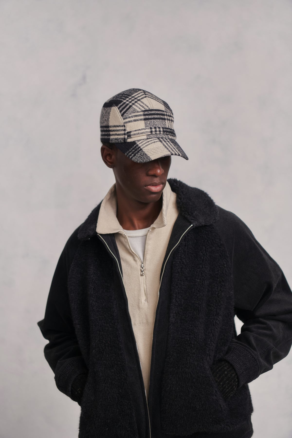 PRINTED CORDS GRIZZLY JACKET - 252OJ-JK10