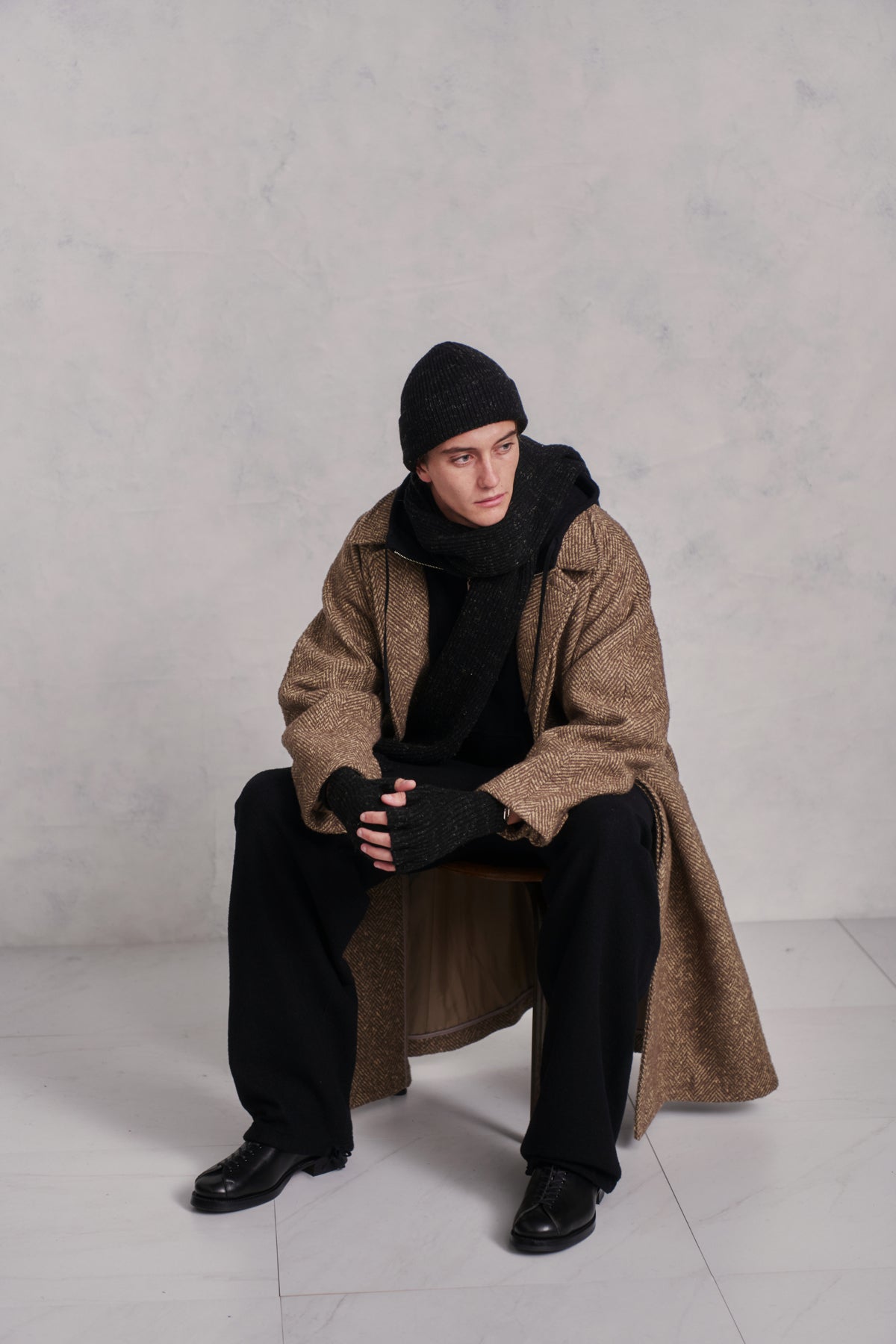 BLENDED KEMPI SWEATER CAP - 252OJ-HT04