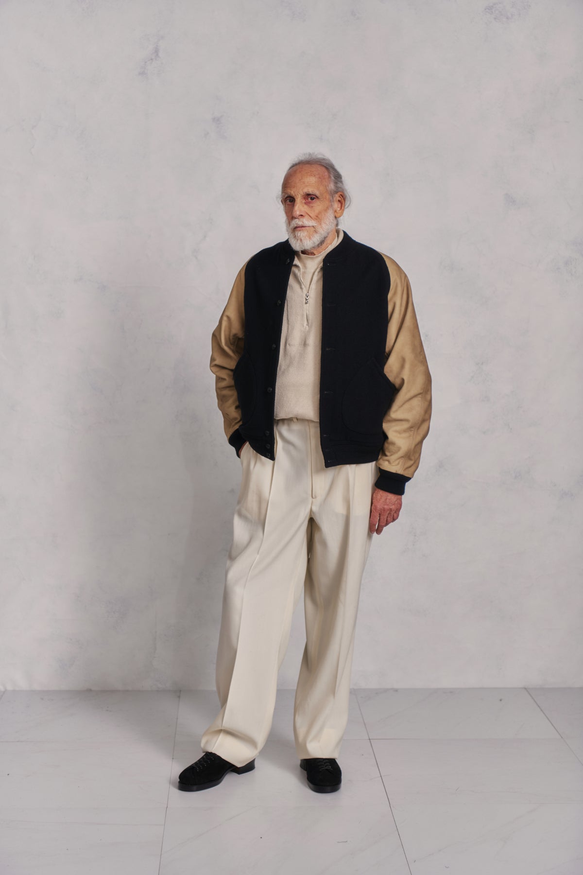 BUTTON-FRONT CAMPBELL JACKET - 252OJ-JK06