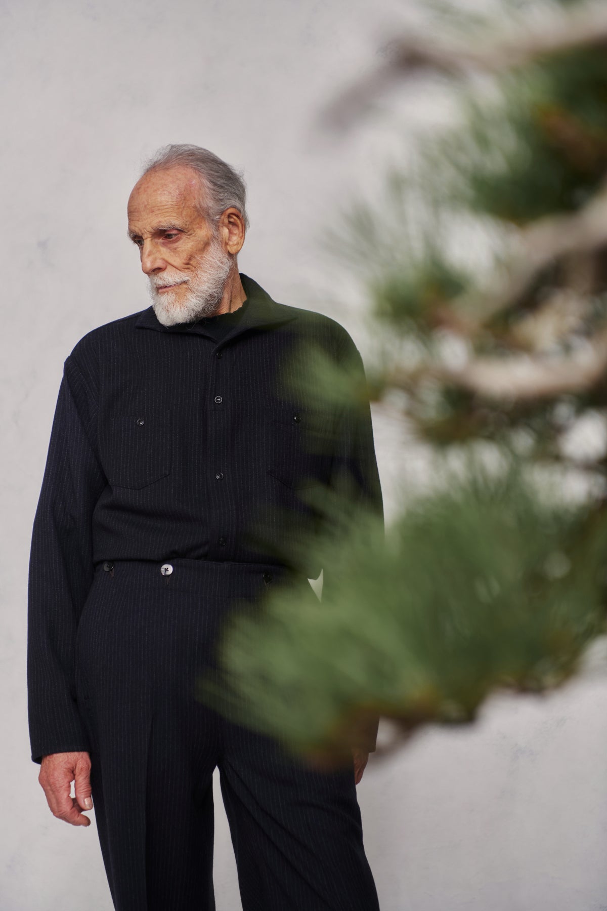 CAMP COLLAR MARINE SHIRTS Long-sleeve - 252OJ-SH04