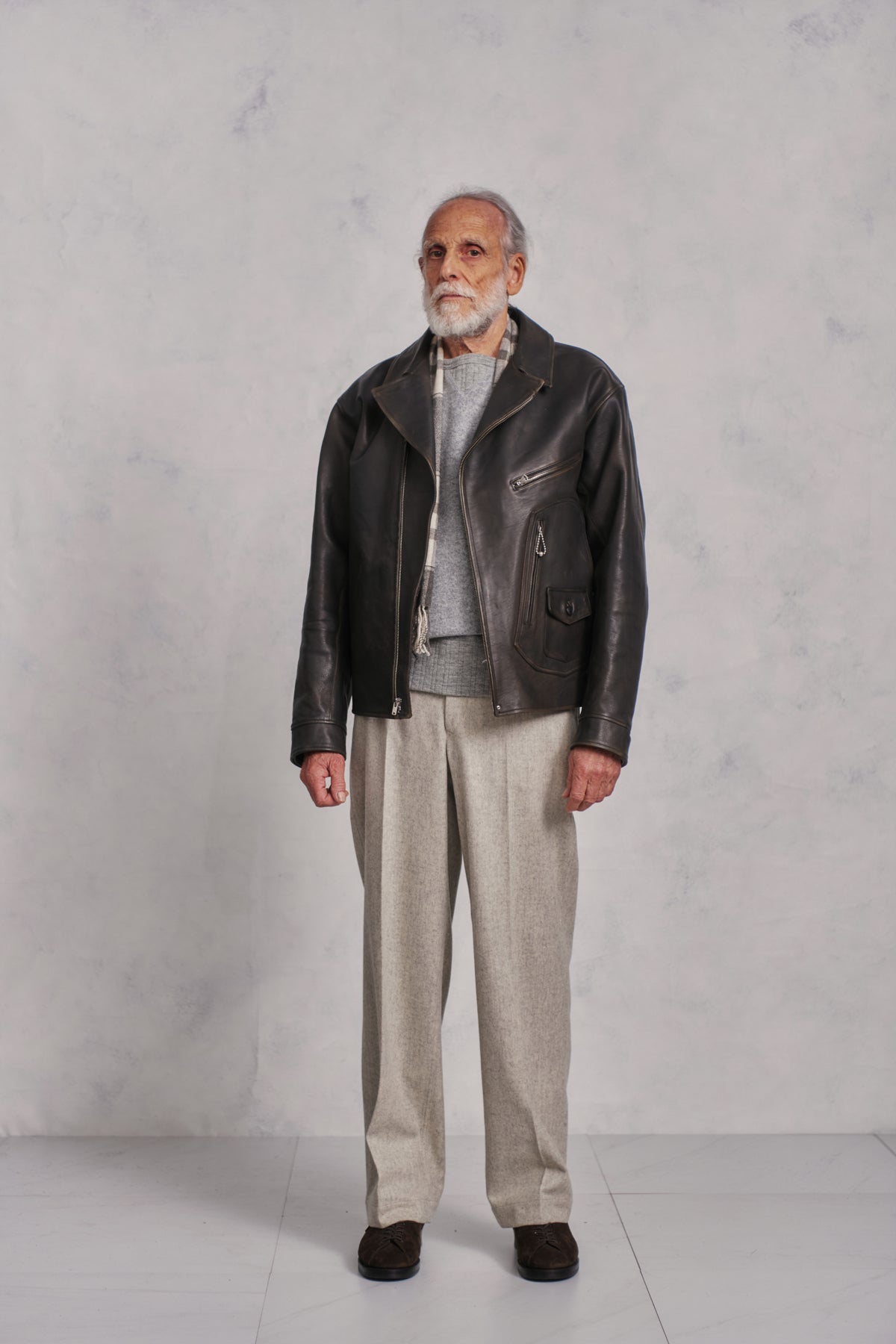 PATINA HORSE-HIDE HENDRICK JACKET - 252OJ-JK19