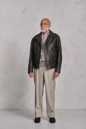 PATINA HORSE-HIDE HENDRICK JACKET - 252OJ-JK19