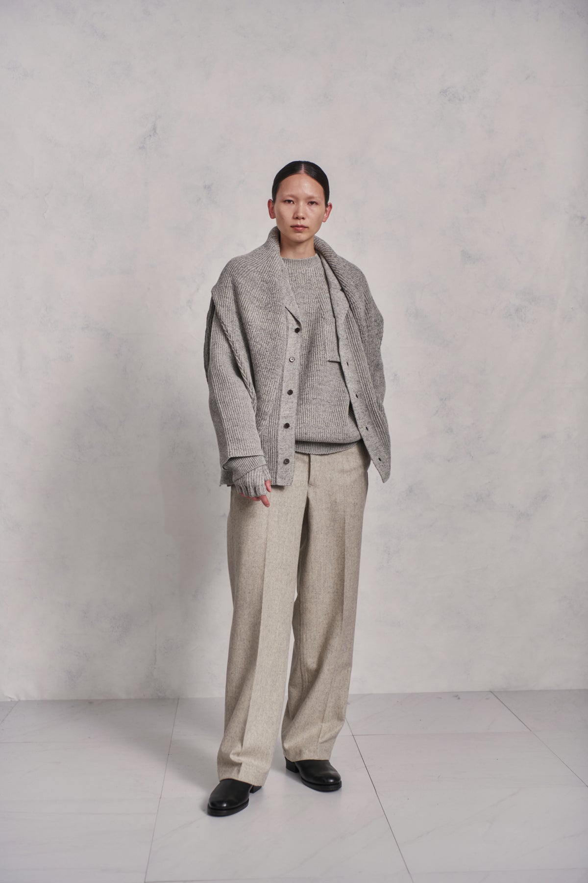 BLENDED KEMPI CREW-NECK SWEATER - 252OJ-KN01