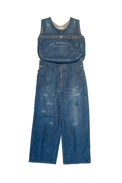 victim オーバーオール OLD JOE / CROSS SHOULDER ANVIL OVERALLS | GANKO