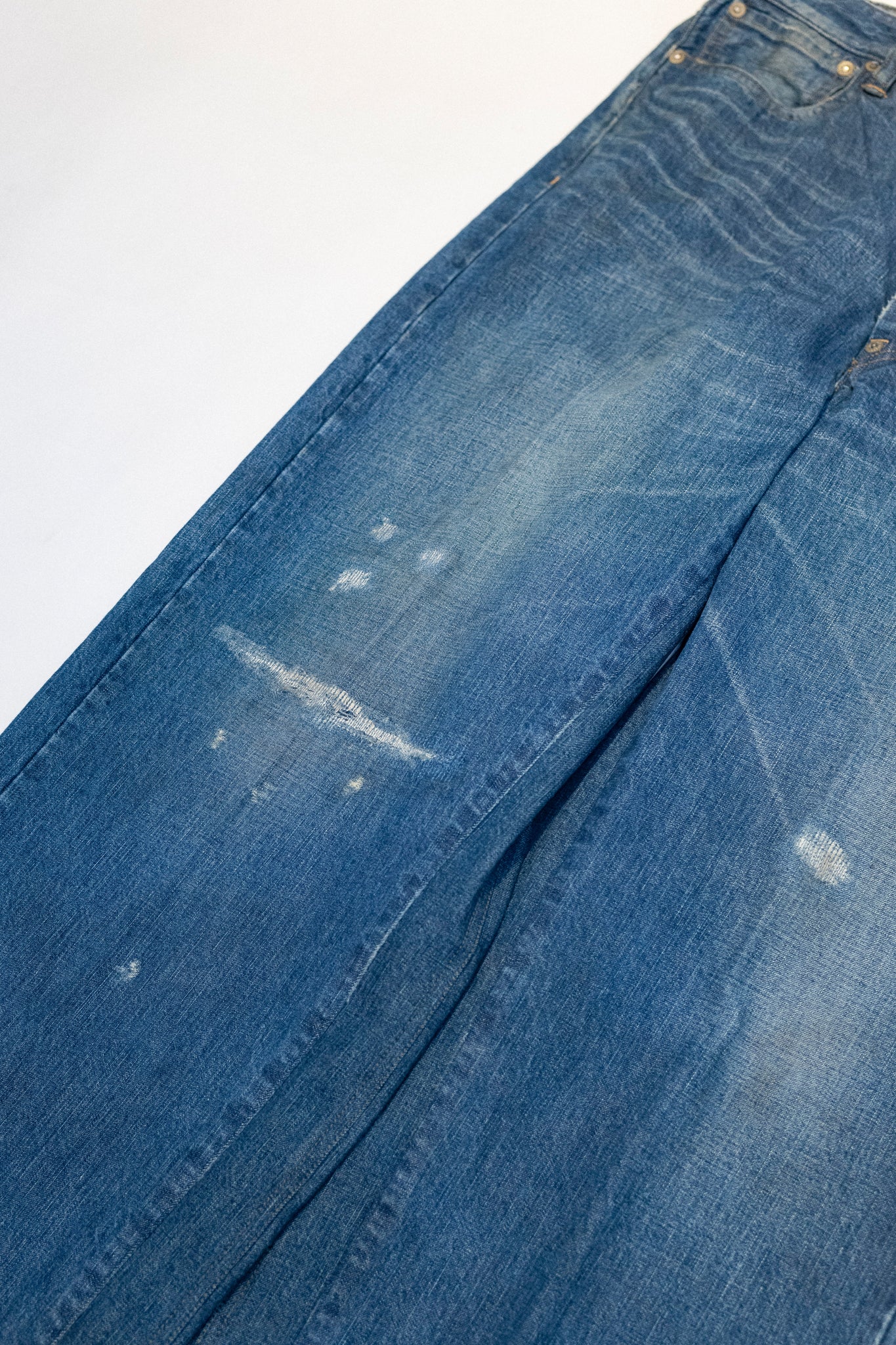 FIVE POCKET JEAN TROUSER "980" (SCAR FACE) - 241OJ-PT23