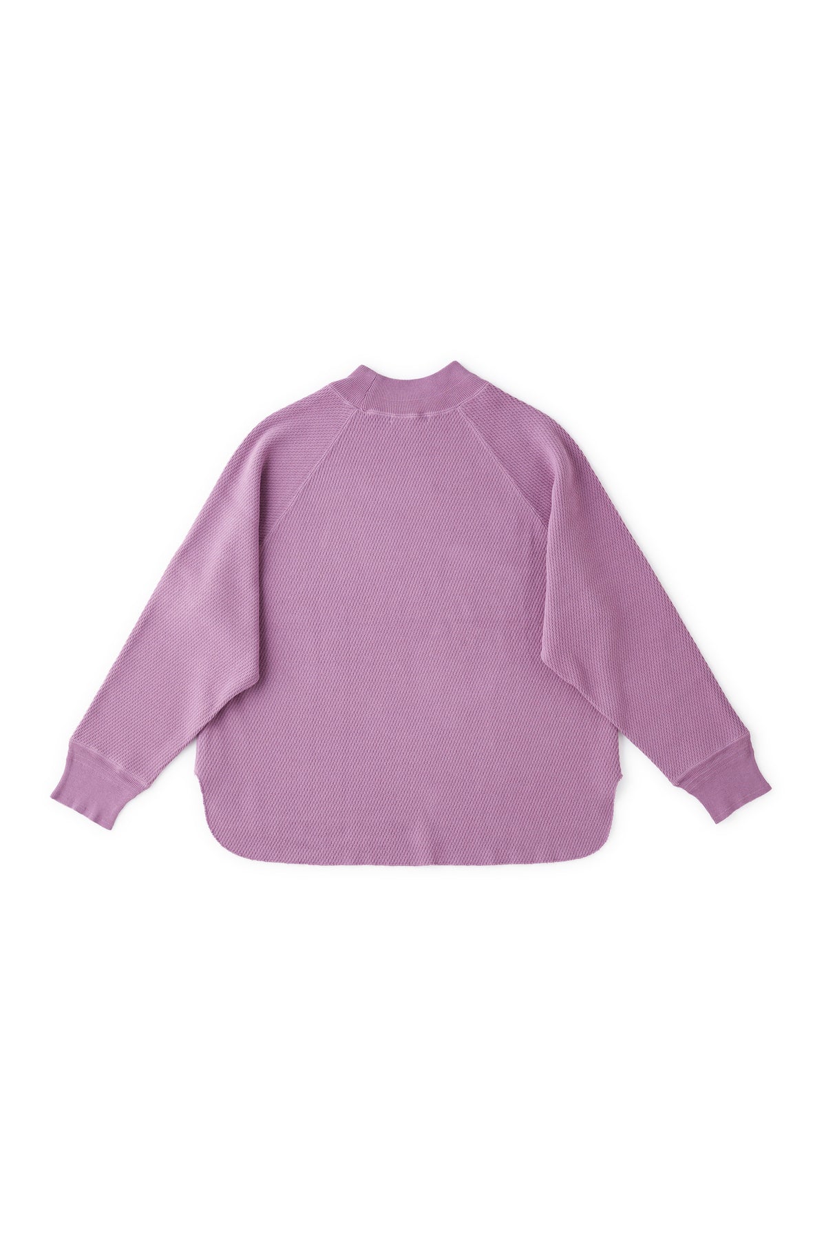 HEAVY HONEYCOMB WUFFLE MOCK-NECK - 222OJ-CT05