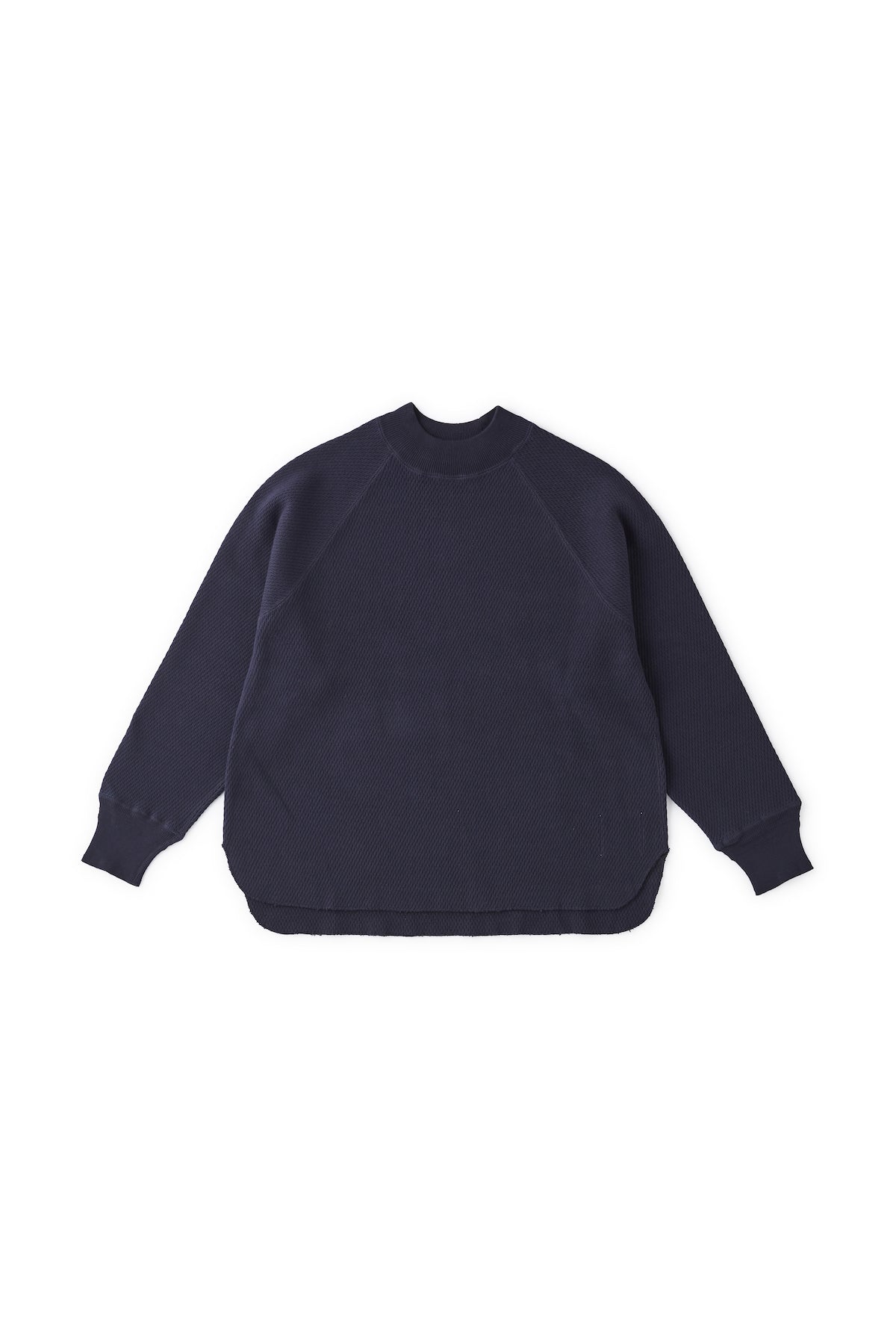 HEAVY HONEYCOMB WUFFLE MOCK-NECK - 222OJ-CT05