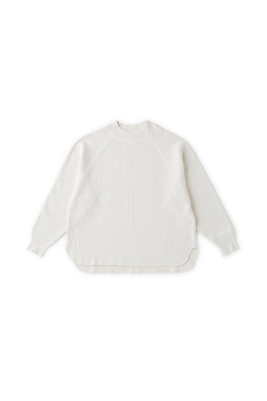 HEAVY HONEYCOMB WUFFLE MOCK-NECK - 222OJ-CT05