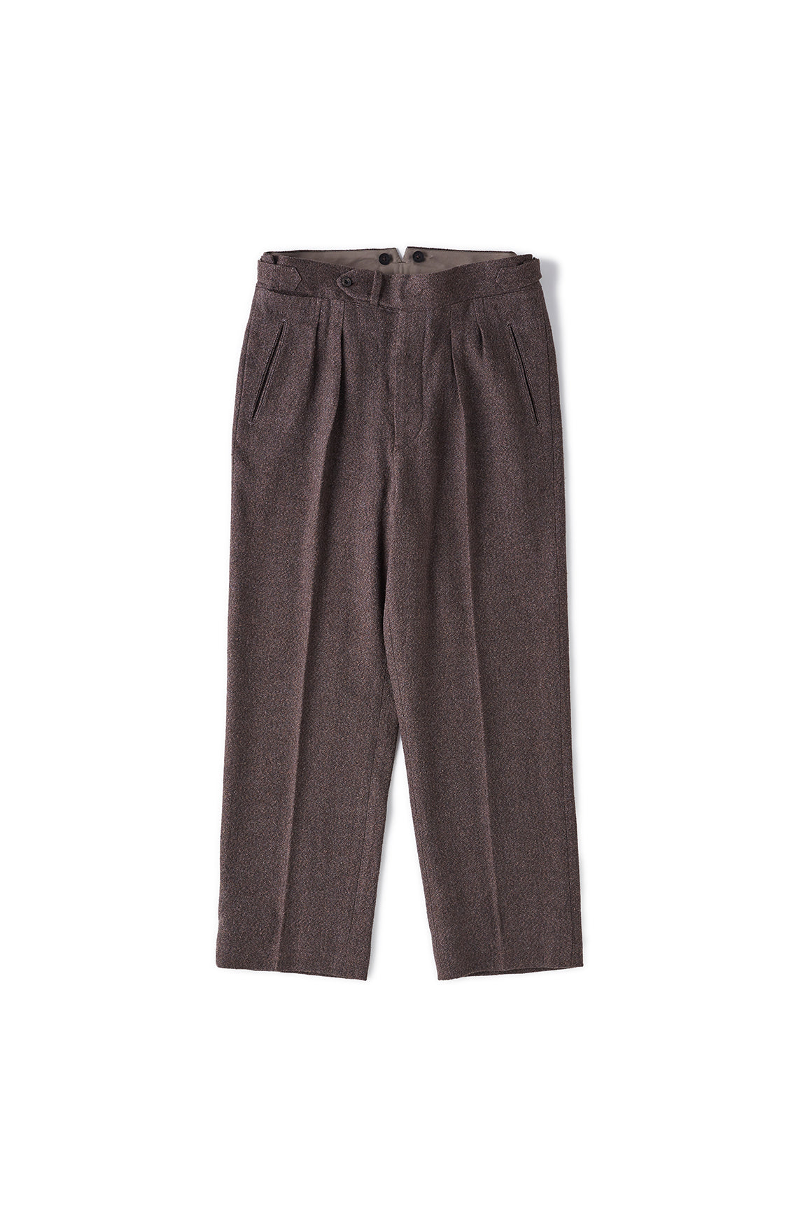 DOUBLE-PLEATED SMARTY TROUSER - 	221OJ-PT01