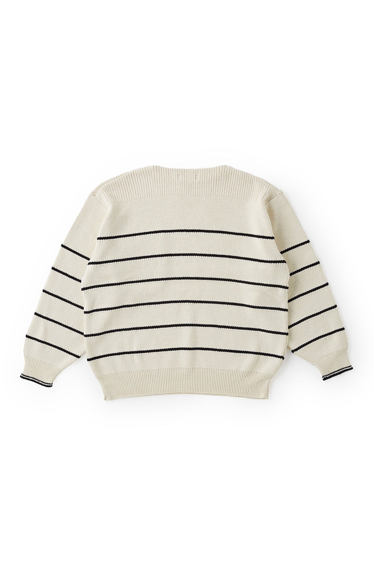 フィグベルOLD JOE STRIPE BASQUE BOAT NECK SWEATER - ニット/セーター