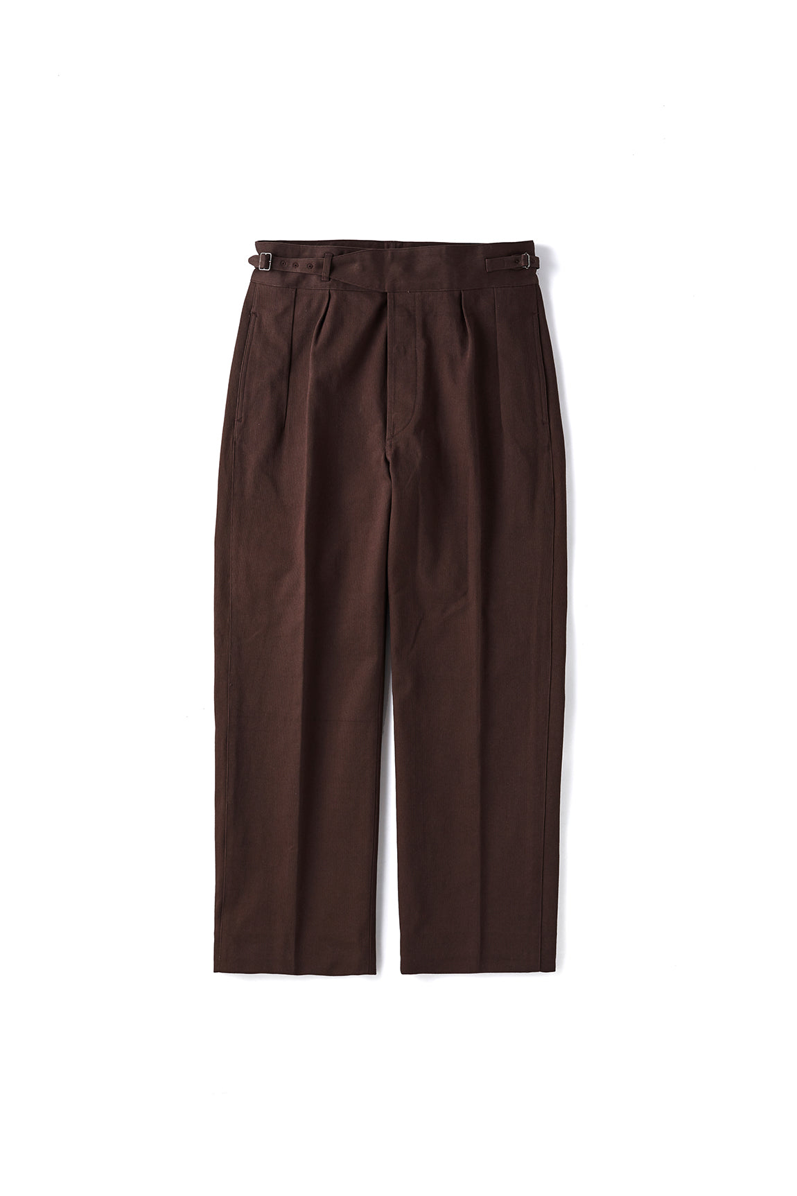 SIDE BUCKLE GRUKHA TROUSER - 221OJ-PT07 – OLD JOE BRAND