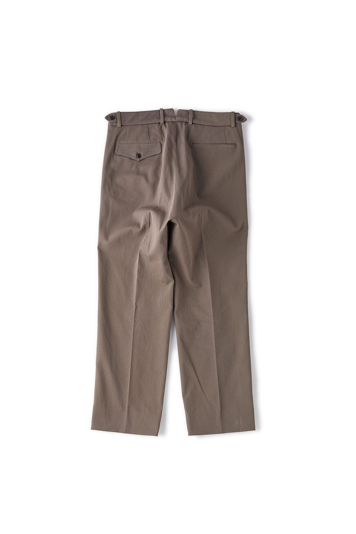 DOUBLE-PLEATED DRAPE TROUSER - 221OJ-PT02 – OLD JOE BRAND