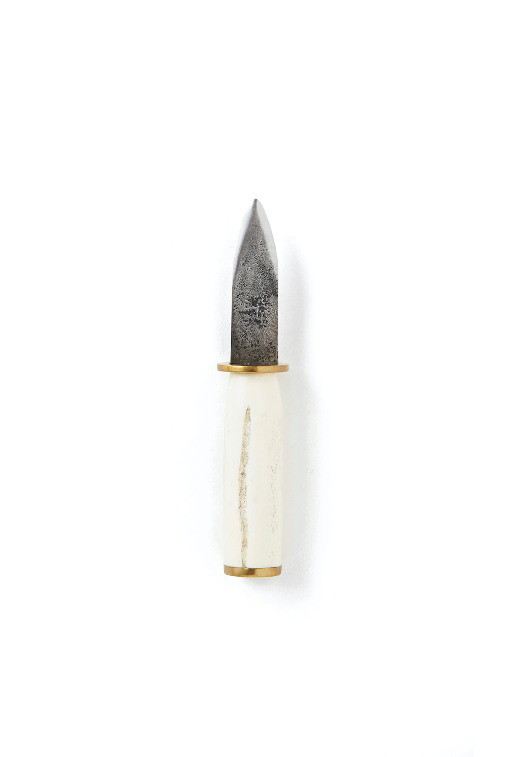 POGLIA - OYSTER KNIFE (BONE/BRASS)