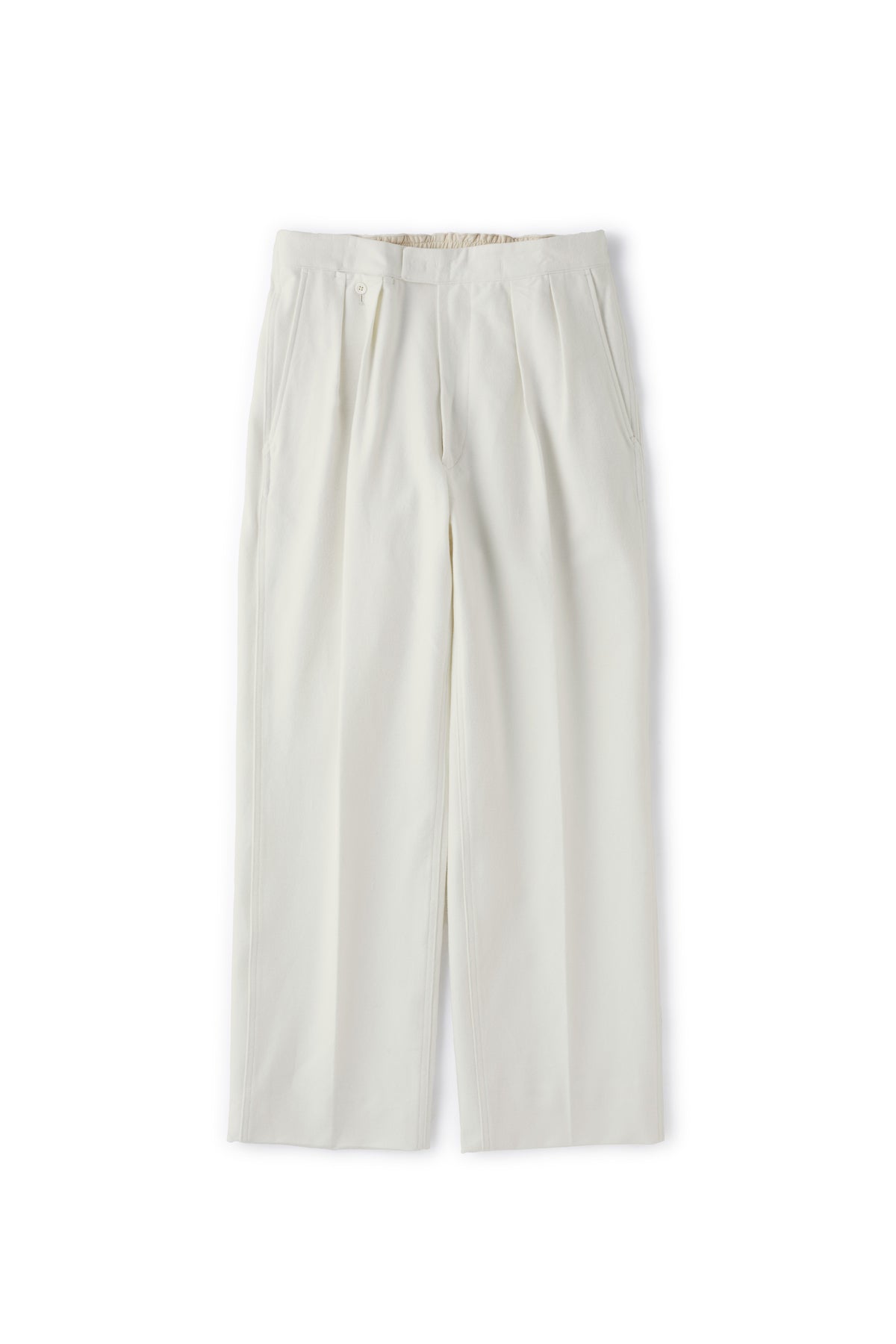 GATHERED BACK SPORTING TROUSER(COTTON) - 222OJ-PT07