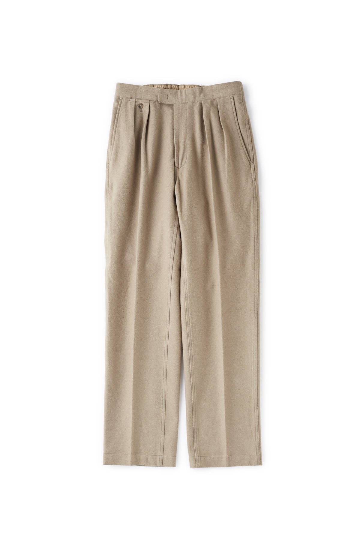GATHERED BACK SPORTING TROUSER(COTTON) - 222OJ-PT07