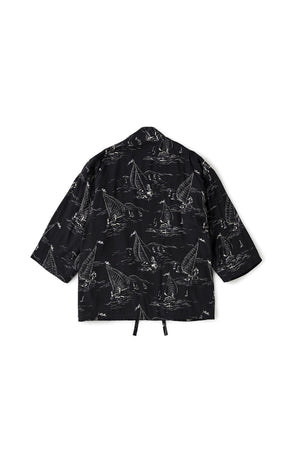 ORIENTAL FRONT BEACH SHIRTS (MARINE) - 231OJ-SJ03