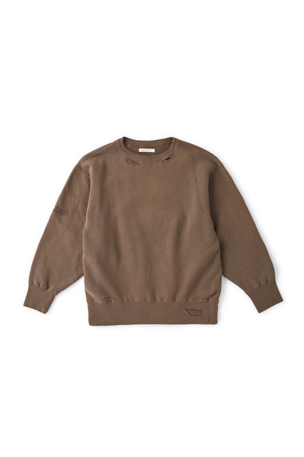 PATINA COTTON SWEAT CREW-NECK (SCAR FACE) - 222OJ-CT02