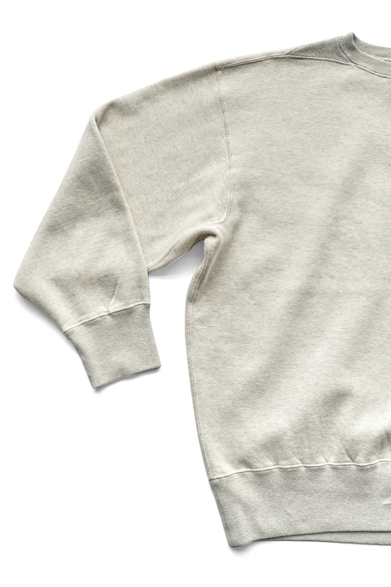 〈 SPOT 〉COTTON SWEAT CREW-NECK - 222OJ-CT07