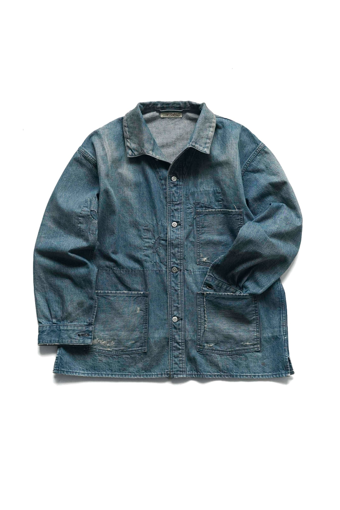 CAMP COLLAR MOULDER JACKET (SCAR FACE) - 222OJ-JK22