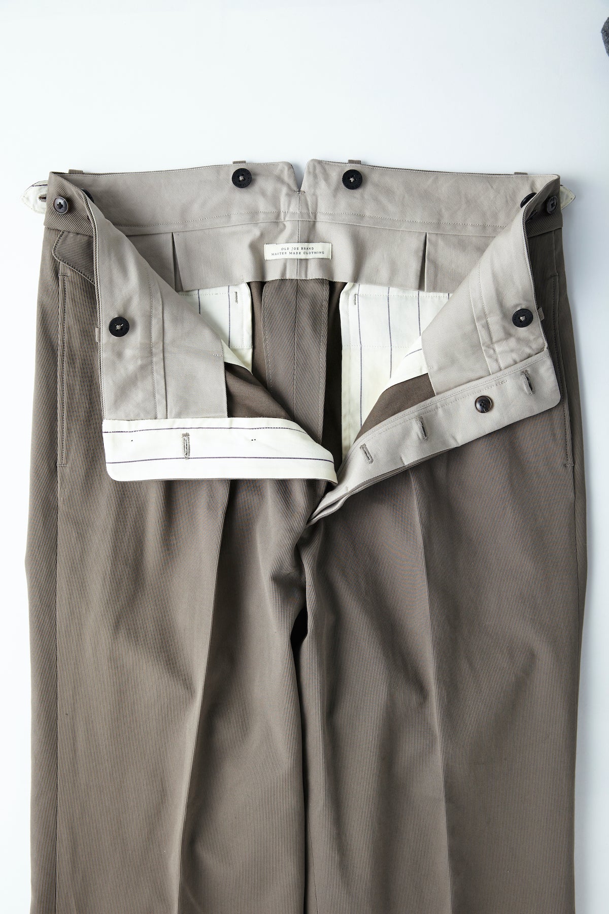 OLD JOE／DOUBLE-PLEATED DRAPE TROUSER 32-