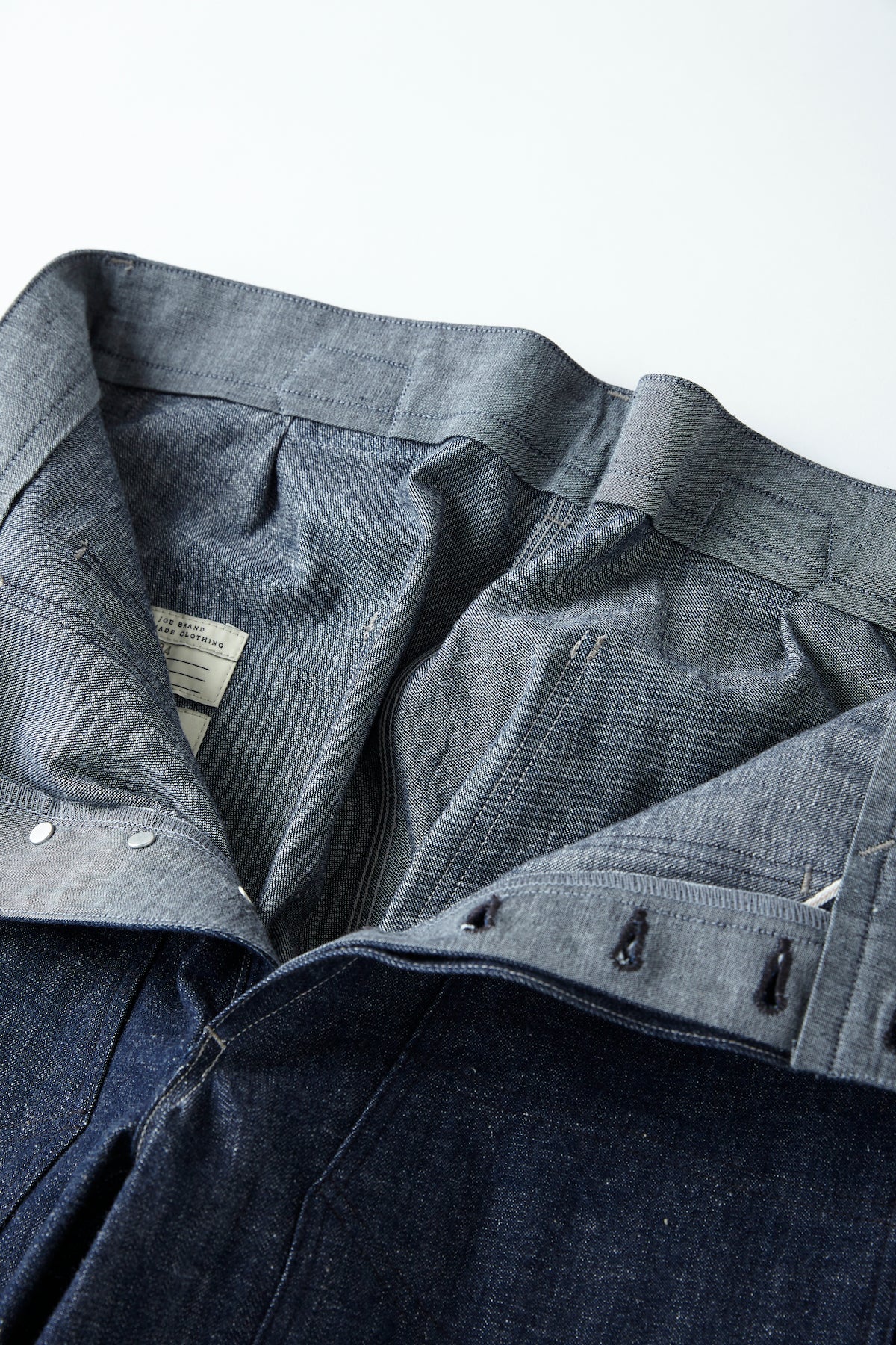 DOUBLE CLOTH FRONT TROUSER - 221OJ-PT05