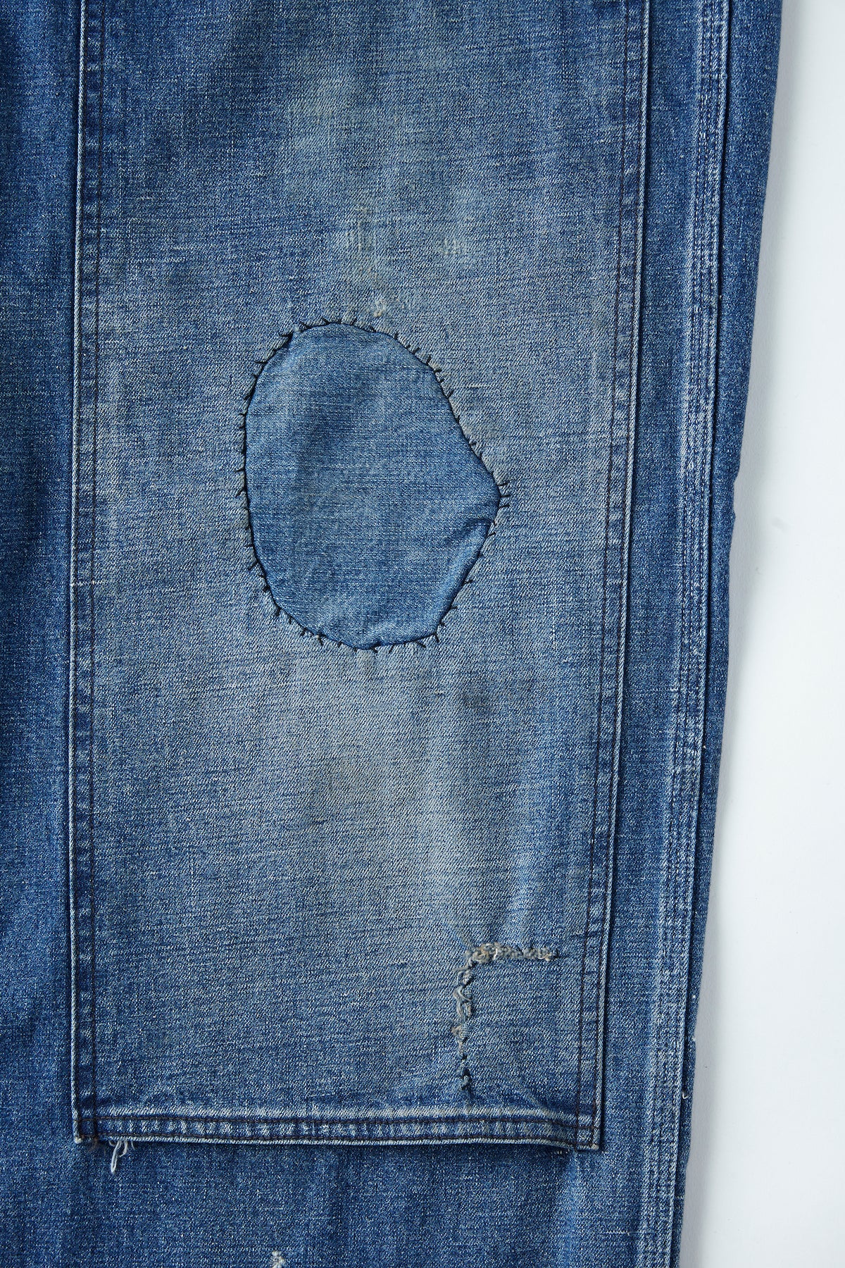 DOUBLE CLOTH FRONT TROUSER (SCAR FACE) - 221OJ-PT10