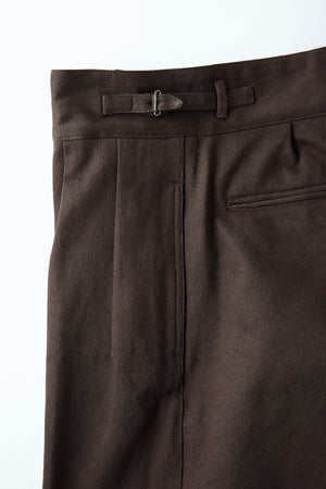 SIDE BUCKLE GRUKHA TROUSER - 221OJ-PT07